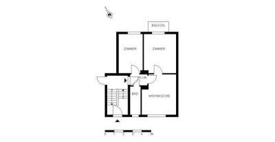 Hier macht wohnen Spaß: günstige 3-Zimmer-Wohnung