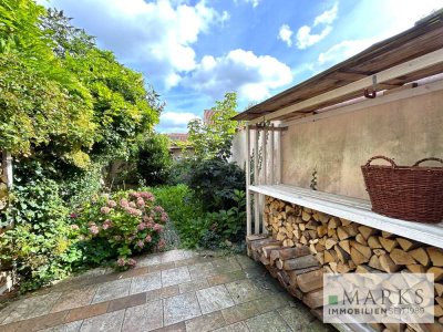 Denkmalgeschützte Altstadtperle mit süßem Garten Nahe Wakenitzmauer in der Lübecker Innenstadt