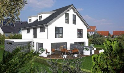 Plus-Energie-Kosten-Doppelhaushälfte - Toplage in Harlaching