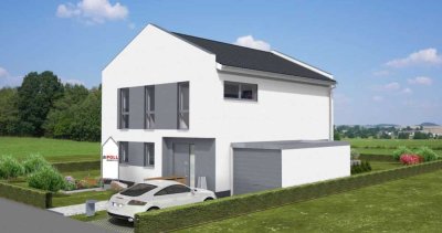 NEUBAU - individuell geplantes Einfamilienhaus mit Keller  und tollem  Grundstück