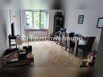 Tauschwohnung: 3-Zimmer-Wohnung in Maxvorstadt – Balkon und Echtholz-Parkett