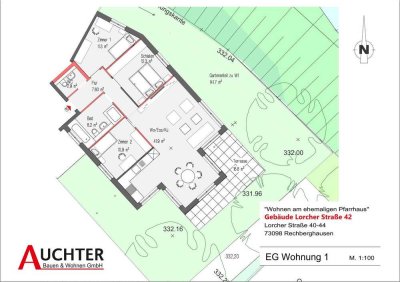 Neubauprojekt! 4 Zi ETW im EG mit Terrasse und großem Garten