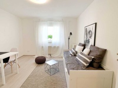 Wohnen auf Zeit: 1-Zimmer-App. mit Duschbad - voll ausgestattet AB 01.01.2024