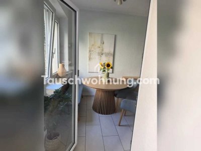Tauschwohnung: Schöne Wohnung mit großem eigenen Garten im Frankenberger