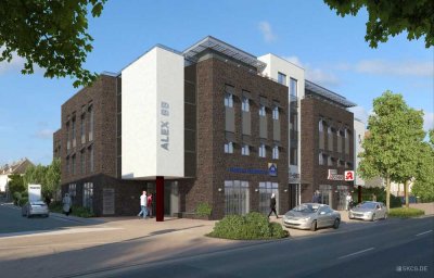 Moderne 2-Zimmer-Wohnung mit Balkon in zentraler Lage