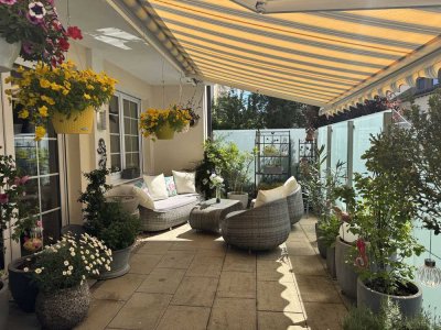 Elegante Erdgeschoß-Wohnung mit Traum-Terrasse in stilvollem Ambiente!