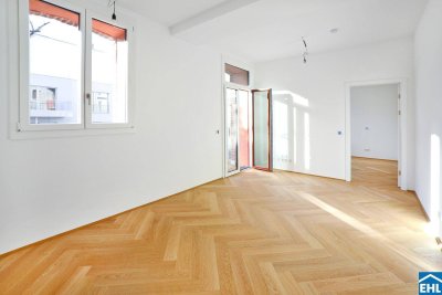 Klassischer Altbaucharme und Backstein treffen auf Moderne