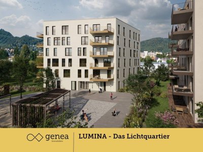 Ruhig, grün, urban – Ihr neues Familienzuhause | LUMINA | Erstbezug