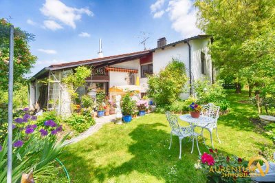 Schönes Einfamilienhaus im Bungalowstil mit Garten in ruhiger Lage zu verkaufen.