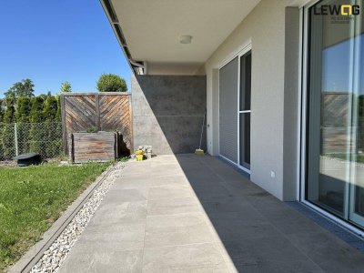 Gartenwohnung mit 54 m², 2-Zimmer, 2 Tiefgaragenplätze - Ideal für Hobbygärtner!