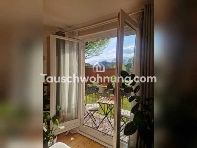 Tauschwohnung: Schöne 3-Zi.-Wohnung mit Balkon in Barmbek �