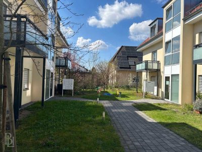 Exklusive 1-Zimmer-Wohnung mit Einbauküche & Gartenzugang in grüner Umgebung