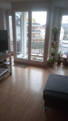In Lörrach-Haagen: Gepflegte Wohnung mit zwei Zimmern und Balkon