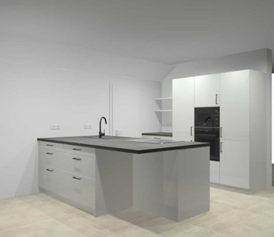Penthouse mit großem Balkon und unverbaubarem Blick
