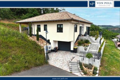 Mediterraner Wohntraum mit Weitblick – Design, Ruhe & Freiheit auf einer Ebene