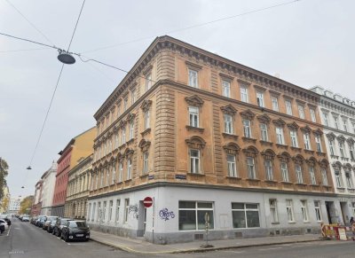 Sanierungsbedürftige 2-Zimmer-Altbaubauwohnung nähe Hauptbahnhof Wien