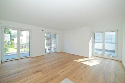Luxoriöses Wohnen im Neubau: 2-Zimmer-Wohnung mit Einbauküche, Balkon und Terrasse in Markt Schwaben