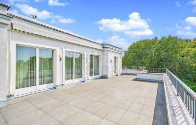 LUXURIÖSES PENTHOUSE MIT DACHTERRASSE
IM DIPLOMATENPARK