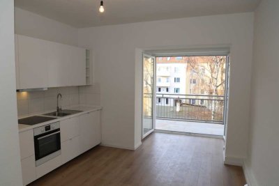 Flüggestr.: 2-Zimmer-Wohnung mit Balkon, EBK und Parkplatz  BITTE KEINE NEUEN ANFRAGEN MEHR!