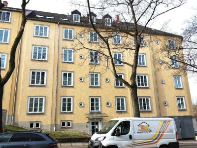 Kuschlige 1 Raum Wohnung mit Tageslichtbad, separater Küche und Einbauküche zu vermieten
