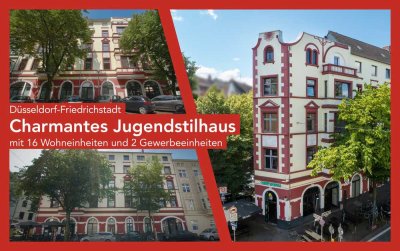 Jugendstil-Perle in Friedrichstadt: WGH mit 16 Wohnungen & 2 Gewerbeeinheiten in Bestlage!