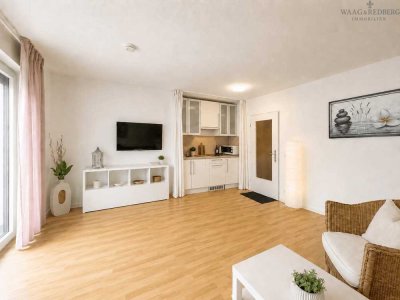 Helle 1-Zimmer-Wohnung mit Balkon nahe Nürnberger Innenstadt