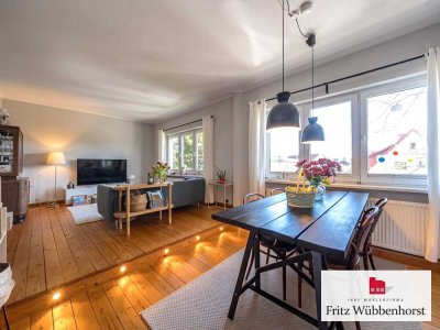 Charmante, freiwerdende Altbauwohnung
im begehrten "Bürgereschviertel"