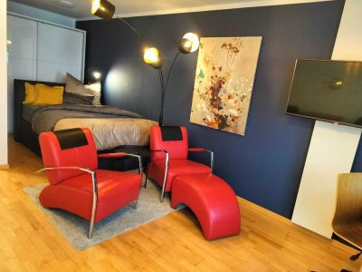 Voll ausgestattete 1-Zimmer-Wohnung mit Terrasse!