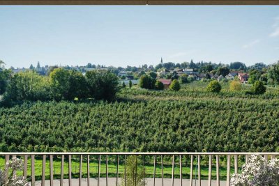 Neubau: 3-Zimmer Dachgeschosswohnung mit Blick ins Grüne | Wohnung D109