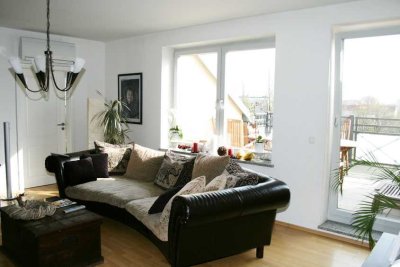 Reizende 4 ZKB-Wohnung mit 2 Dachterrassen/Jugendstilvilla