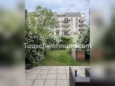 Tauschwohnung: Kleines Loft mit Terrasse und Garten im Leipziger Westen