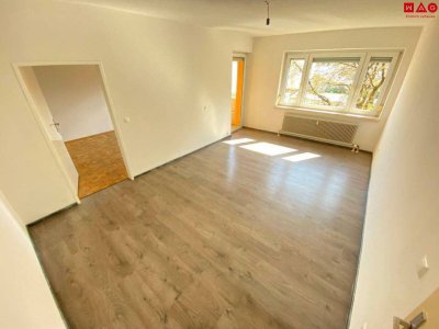Single- oder Pärchenwohnung, neu saniert, ruhig, trotzdem zentrumsnah, mit Loggia!