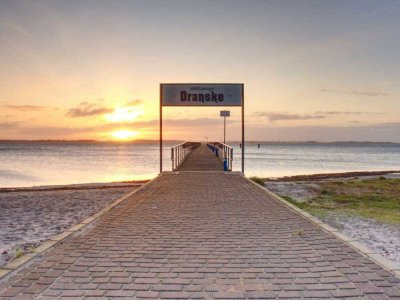 Strandhaus am Meer mit Bauland
