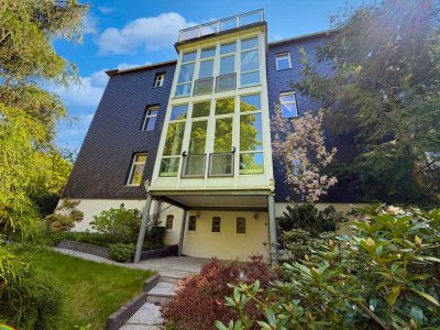 Über den Dächern an der Oker: 152 m² Etagenwohnung mit Dachterrasse, 6 Zimmern und Spitzboden