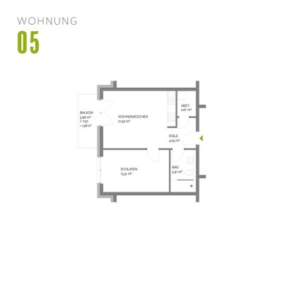 NEUBAU Trier-Olewig - Effizienzhaus 55 - Wohnung 05