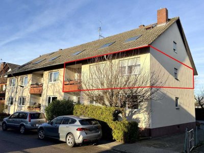 Effizient konzipierte 4,5-Zi-Whg. mit Stellplatz, 2 Balkonen in ruhiger und beliebter Wohnlage