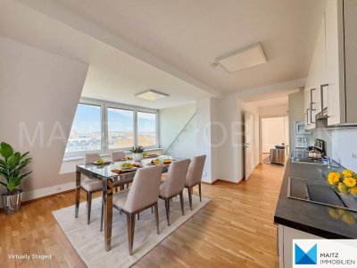 Investor Chance: Fernblick über Wien! Dachgeschosswohnung mit 2-3 Zimmern | Garage optional