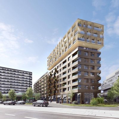 Garden View! Directly at the main train station: Commission-free + Completion in October