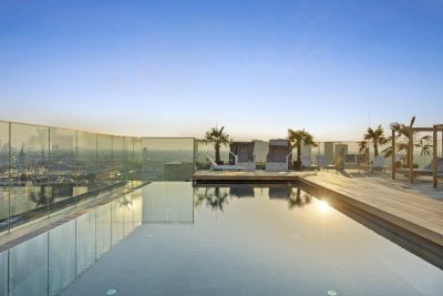 * ALL-INCLUSIVE-LIVING * im HANS-Y - Pauschalmiete (inkl. Strom, Heizung, Internet, Pool, Gym, Spa &amp; vieles mehr) + flexible Laufzeiten!