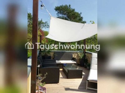 Tauschwohnung: Tauschen 1.5 Raumwohnung mit großer Dachterrasse
