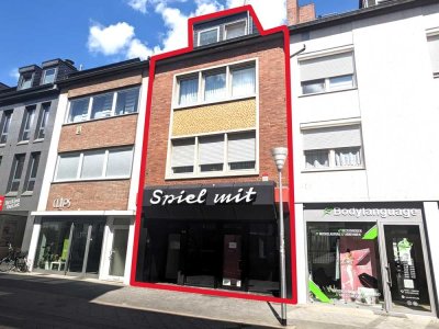 • Attraktives Wohn-/Geschäftshaus in der Dürener Innenstadt •