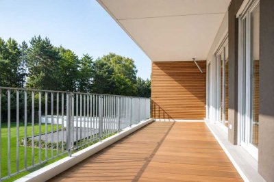 4 Zi. in Unterbach * 154,99 m² Wfl. * 2 Bäder * Südloggia * Aufzug * Tiefgarage