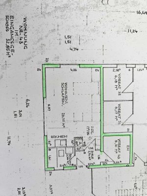 1 Zimmer Apartment in Wülfrath nahe Erholungsgebiet
