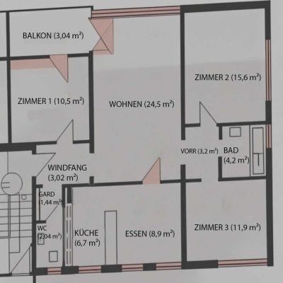 Renovierte 4,5-Zimmer-Wohnung | Balkon | EBK | Garage | Stellplatz | Keller
