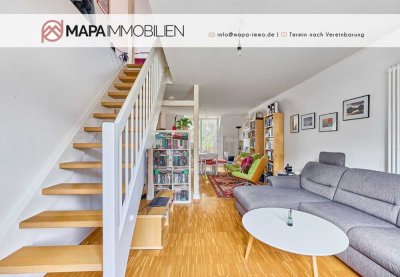 Exklusive 3-Zimmer-Altbau-Maisonette-Wohnung – Stilvoll Wohnen in der begehrten Südweststadt