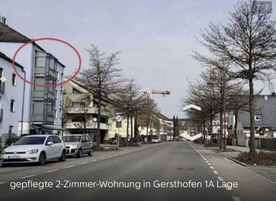 zentrale 2-Zimmer-Wohnung in Gersthofen