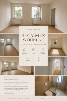 Saniertes 4-Zimmer-Wohnung in zentraler Lage