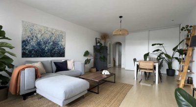 Helle, möblierte 2-Zimmer Wohnung in Düsseldorf-Oberbilk