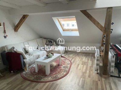 Tauschwohnung: sonnige Maisonettewohnung in Zentrumnähe