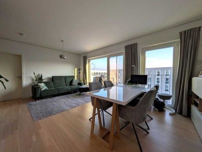 2 Zimmer Penthouse-WE mit Süd-Balkon & EBK - Europacity - Modernes Wohnen. Urban. Ruhig. Zentral.
